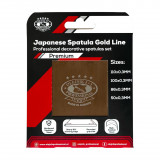 Профессиональный набор японских шпателей OLEJNIK 50мм/86мм/100мм/110мм x 0,3мм. из нержавеющей стали, гибкие лезвия, заостренные и скругленные углы (SZPH-G3Z)