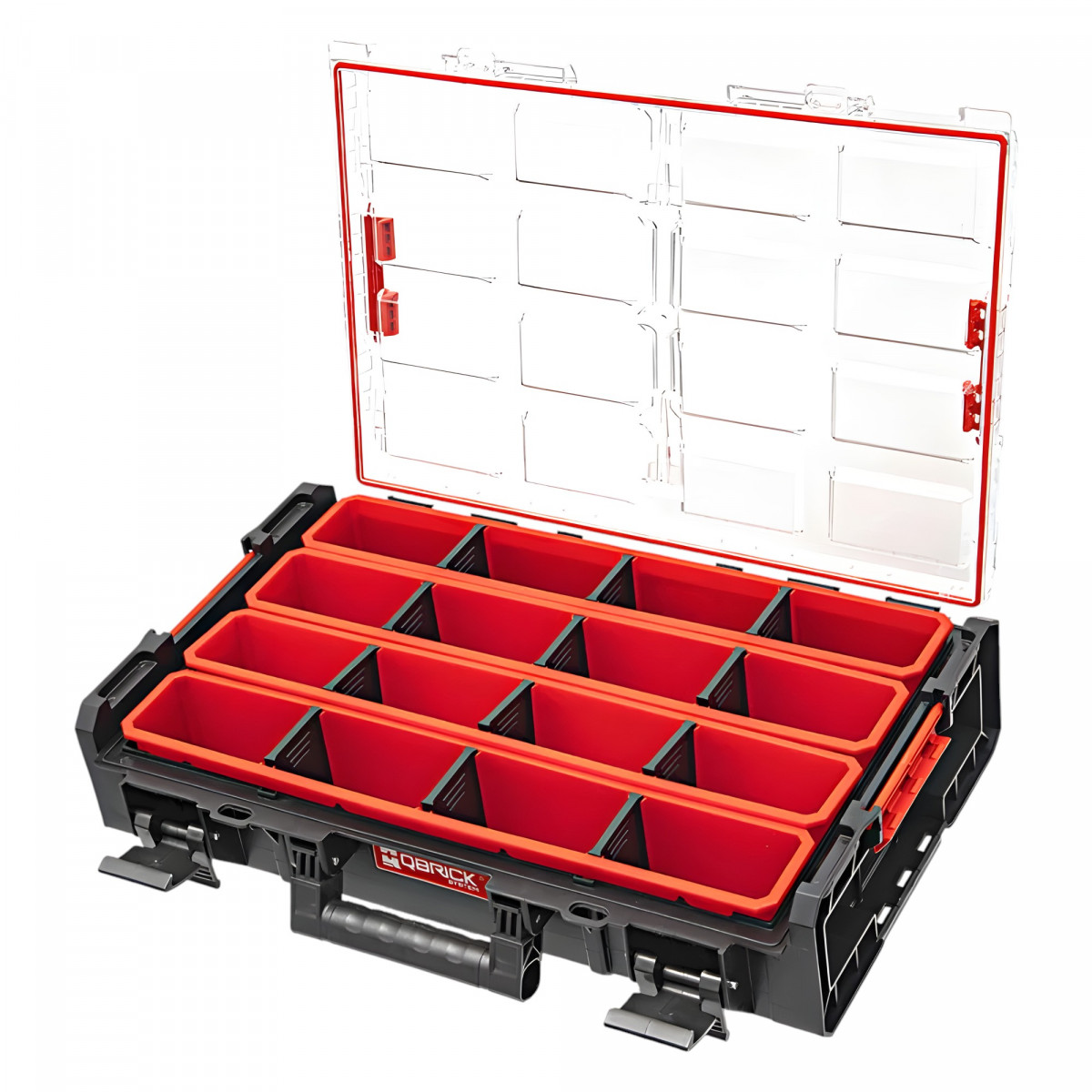 Ящик органайзер QBRICK SYSTEM ORGANIZER XL 2.0 Long Bin 582 x 387 x 131 мм (ORGQXL2LBCZAPG003)