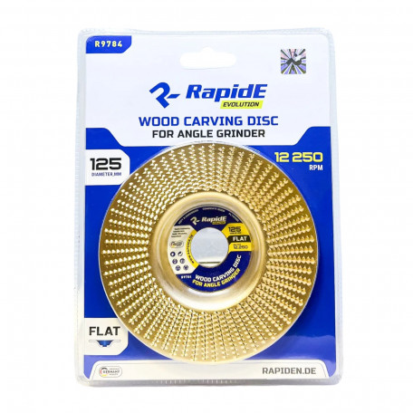 Чашка Рашпиль RapidE GOLD по дереву равна 125*22.2мм (RC-D1)