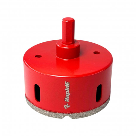 Коронка алмазна вакуумного спікання RapidE Red Point EVO 68мм під дриль (RED-068)