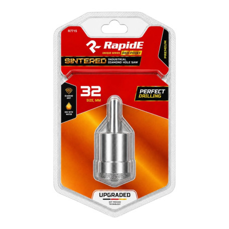Алмазна коронка RapidE RED POINT SINTERED, 32 мм (R7715)