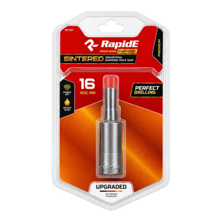 Алмазна коронка RapidE RED POINT SINTERED, 16 мм (R7707)
