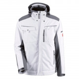 Куртка зимняя STRAUSS Softshelljacke e.s.motion 2020, размер XL, белая (65.28.758)