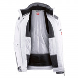 Куртка зимняя STRAUSS Softshelljacke e.s.motion 2020, размер XL, белая (65.28.758)