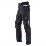 Штаны STRAUSS e.s.motion 2020 размер 52, черные с синим, (65.30.152)