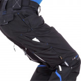 Штаны STRAUSS e.s.motion 2020 размер 52, черные с синим, (65.30.152)