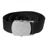 Ремень Strauss e.s., 40 мм, черный, металлическая пряжка с открывалкой (82.40.500)