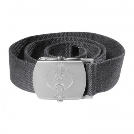 Ремень Strauss e.s., 40 мм, серый, металлическая пряжка с открывалкой (82.40.800)