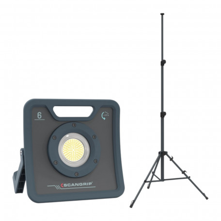 Прожектор переносний SCANGRIP 6000 lumen NOVA 6 + SCANGRIP TRIPOD 3M for Life (49.0595)