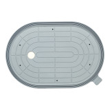 Аккумуляторная вакуумная присоска для плитки P618BPRO 247x167 мм 220 кг Shijing (P618BPRO)