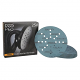 Круг керамічний шліфувалиний (24 отворів) Mirka Galaxy 225 мм. Р60, 25 шт. (FY68002560)