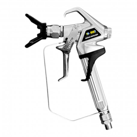 Фарбопульт безповітряний SPRAY MARKET SM-85X2, 1/4", 250 бар, алюміній (з фільтром і соплотримачем) (11011-X2)