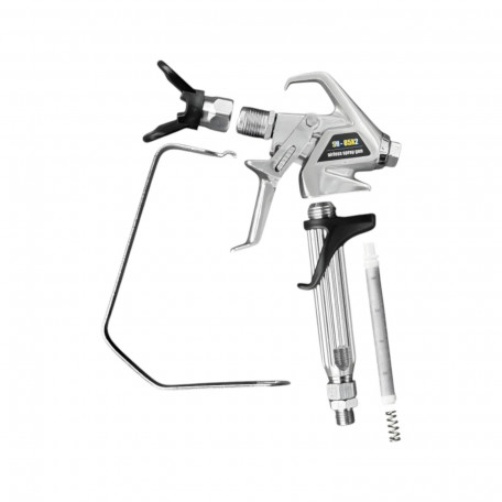 Фарбопульт безповітряний SPRAY MARKET SM-85X2, 1/4", 250 бар, алюміній (з фільтром і соплотримачем) (11011-X2)