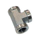 Тройник В 3/8"|3/8"|3/8", сталь, антикоррозионное покрытие, до 500 бар (11092)