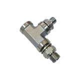 Тройник В 3/8"|3/8"|3/8", сталь, антикоррозионное покрытие, до 500 бар (11092)