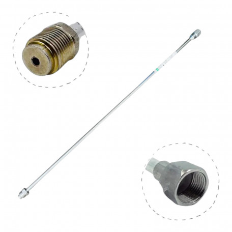 Удлинитель (удочка) 250 мм для краскопульта (пистолета) с резьбой 7/8 SPRAY MARKET (PKB025)