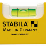 Уровень STABILA Type 70ТМW: 25 см, 3 капсулы, магнитный, 1 вращающаяся капсула ± 0,3° (14010)