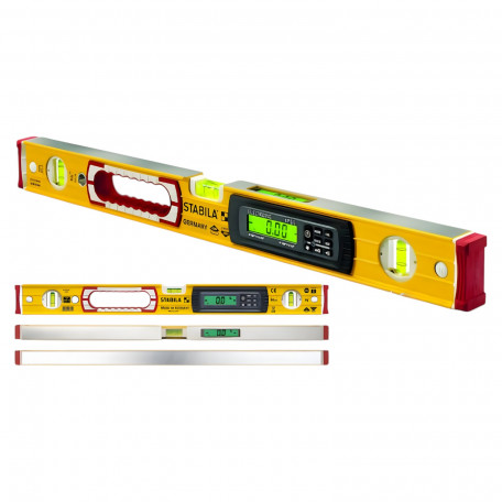 Рівень електроний STABILA Type 196-2 electronic : L= 80 см, 3 капсули, надміцний. IP65 (17671)