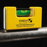 Рівень - міні STABILA Pocket PRO Magnetic магнітний, 7х2х4 см (17768)