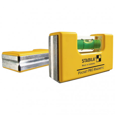 Рівень - міні STABILA Pocket PRO Magnetic магнітний, 7х2х4 см (17768)
