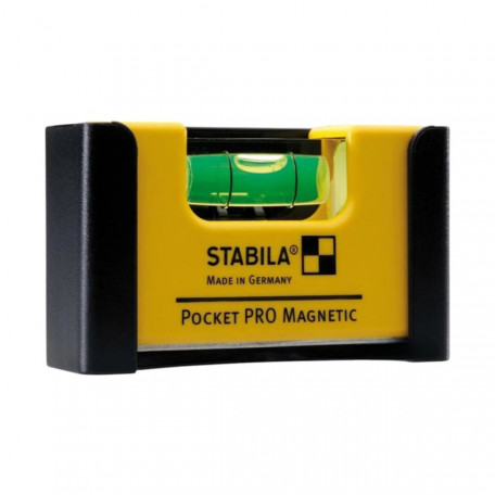 Уровень – мини STABILA Pocket PRO Magnetic магнитный 7х2х4 см, 1 капсула в чехоле (17953)