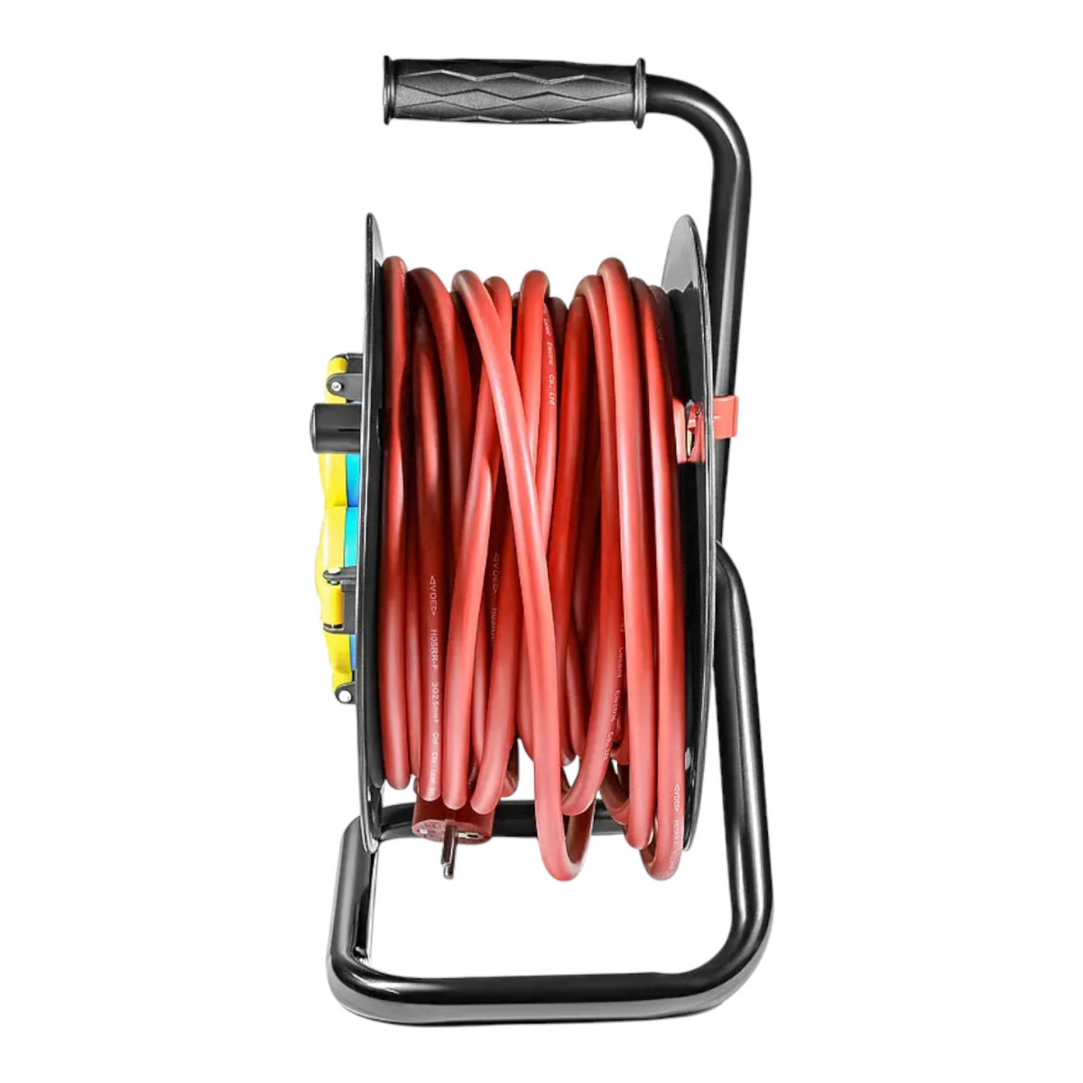 Подовжувач STARK, CRR-2525-P, гумовий кабель на пластиковій катушці H05RR-F 3Gx2.5 X 25м (242000002) Подовжувач STARK, CRR-2525-P, гумовий кабель на пластиковій катушці H05RR-F 3Gx2.5 X 25м (242000002)