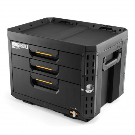 Скринька для інструментів ToughBuilt StackTech Drawer Locking Box з 3-ма висувними ящиком (TB-B1-D-73)