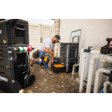 Скринька для інструментів ToughBuilt StackTech Rolling Locking Box з 3-ма висувними ящиками (TB-B1-D-R93)