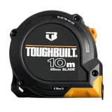 Высокоточная строительная рулетка ToughBuilt 10м: Надежность и точность для профессионалов