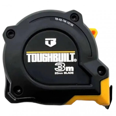 Высокоточная строительная рулетка ToughBuilt 3м (TB-H2-TM-1013X)