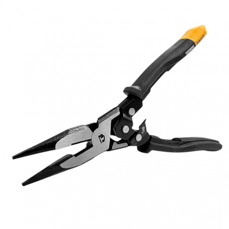 Плоскогубці 300 мм з голчастим наконечником та поворотною пружиною Toughbuilt (TB-H3-21-CP)