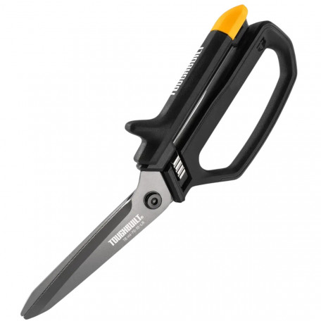 Прямі будівельні ножиці ToughBuilt, легована сталь (TB-H4-70-10-LR)