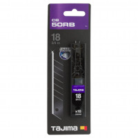 Сегментні леза TAJIMA DORA Razar Black Blade, 18мм, 10 шт. (CB50RB)