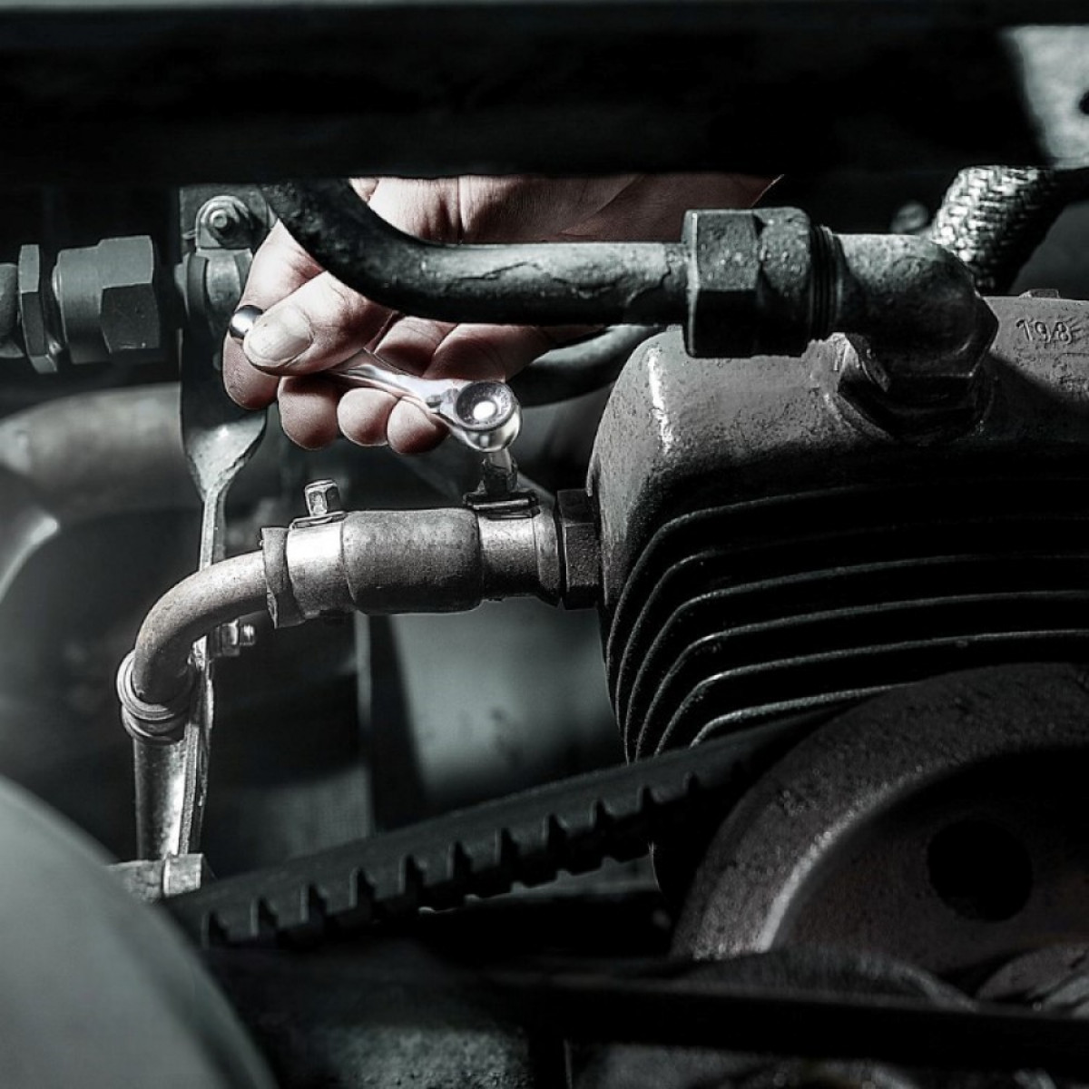 Набор инструментов с трещоткой WERA TOOL-CHECK PLUS, Zyklop mini (05049055001)