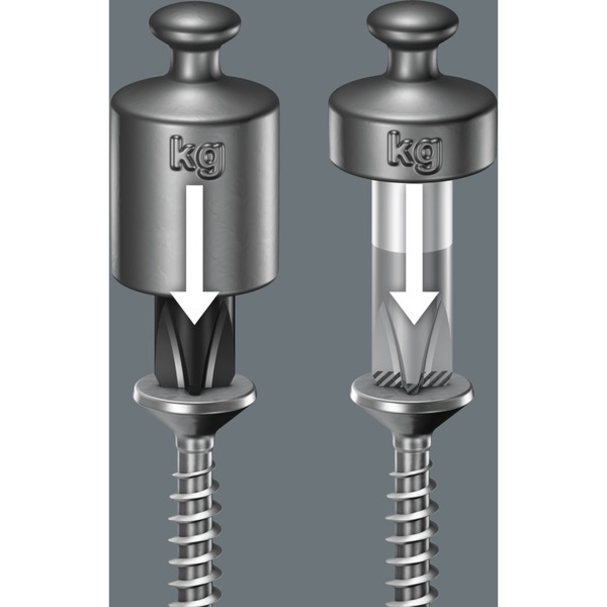Набір викруток з підставкою WERA Kraftform Plus Lasertip 334/355/6 (05105656001)