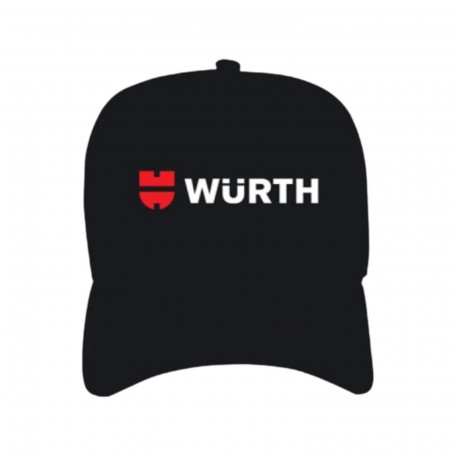 Бейсболка с логотипом WURTH, черная (0WGE115110)