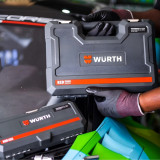 Набір інструментів з тріскачками Wurth, 1/4+1/2IN, 72 шт., в кейсі, RED STRIPE (5763100072)