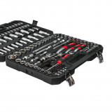 Набір інструментів Wurth з тріскачками, 1/4+3/8+1/2, 154 предмети, в кейсі, REDSTRIPE (5763100154)