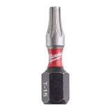 Насадка TX15 MILWAUKEE SHOCKWAVE 25 мм, 25 шт (4932430873)