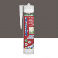 Силиконовый герметик MAPEI MAPESIL AC №114, антрацит, 310 мл (4811442IT)