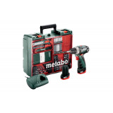 Акумуляторний дриль-шуруповерт Metabo PowerMaxx BS Set (600080880)