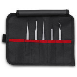 Набор пинцетов Knipex для прецизионных работ, 5 шт (92 00 02)