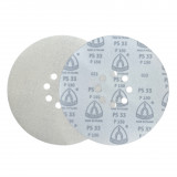 Круг на липучке Klingspor D225 Р150 PS33BK 8 отв, 50 шт. (332251508-50)