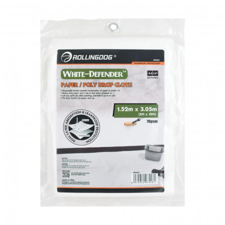 Покривна плівка Rollingdog WHITE-DEFENDER 152x305 см (81421)