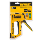 Степлер MULTI TACKER 5 в 1 скоби тип A, G, H 6-14мм, цвяхи J 12,15 мм. DeWALT (DWHT0-TR510)