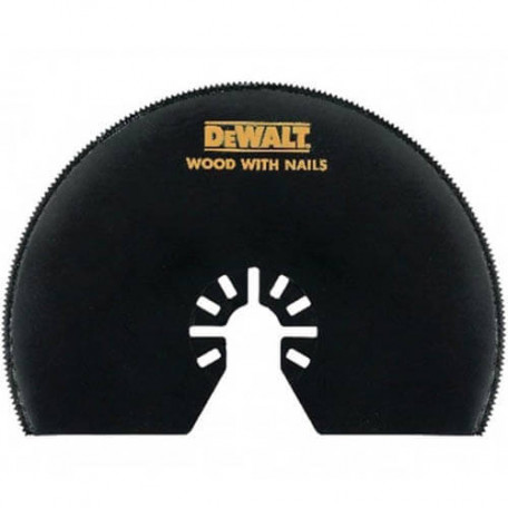 Насадка сегментована DeWALT Bi-Metal Semi-Circle для універсального різання, 100 мм (DT20708)