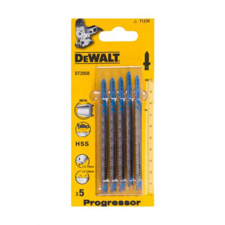 Полотно пиляльне DeWALT Progressor HSS для різання металу, 74 x 100 мм (DT2058)