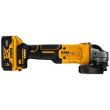Шліфмашина кутова акумуляторна безщіткова DeWALT DCG407M1T (DCG407M1T)
