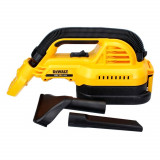 Пилосос ручний акумуляторний DeWALT 18В XR для сухого та вологого прибирання, 1.9л (DCV517N)