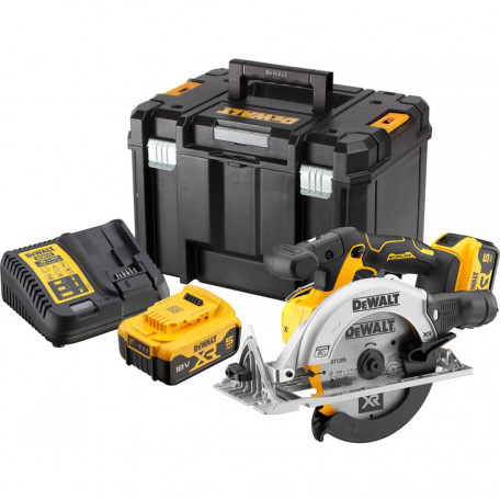 Пила дискова акумуляторна безщіткова DeWALT 18В, 165x20 мм (DCS565P2)